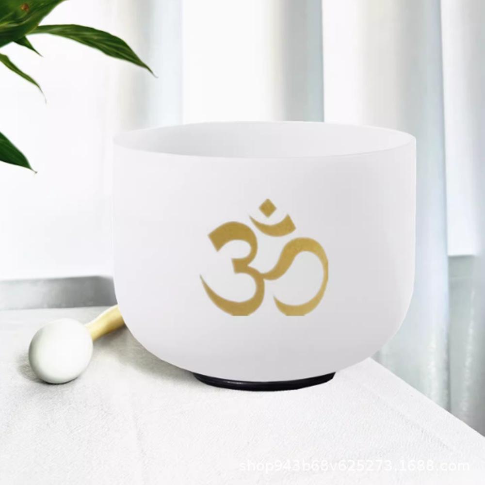 

Natural Quartz Singing Bowl 8-Inch 528Hz with Tuning Fork for Healing