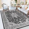 Bohemian Vintage Non-slip Flannel Carpet Large Area Rug Living Room Mat Bedroom Office Prayer Rug Muslim Prayer Home Decor