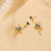 1 Pair of  Women's  Earrings  Alloy  Dancing Girl  Pendant  Earrings