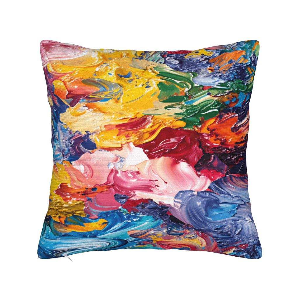 Oil Painting Pillow Cover Vintage Pillow Case For Sofa Home Decor Comfy Pillowcases Gift