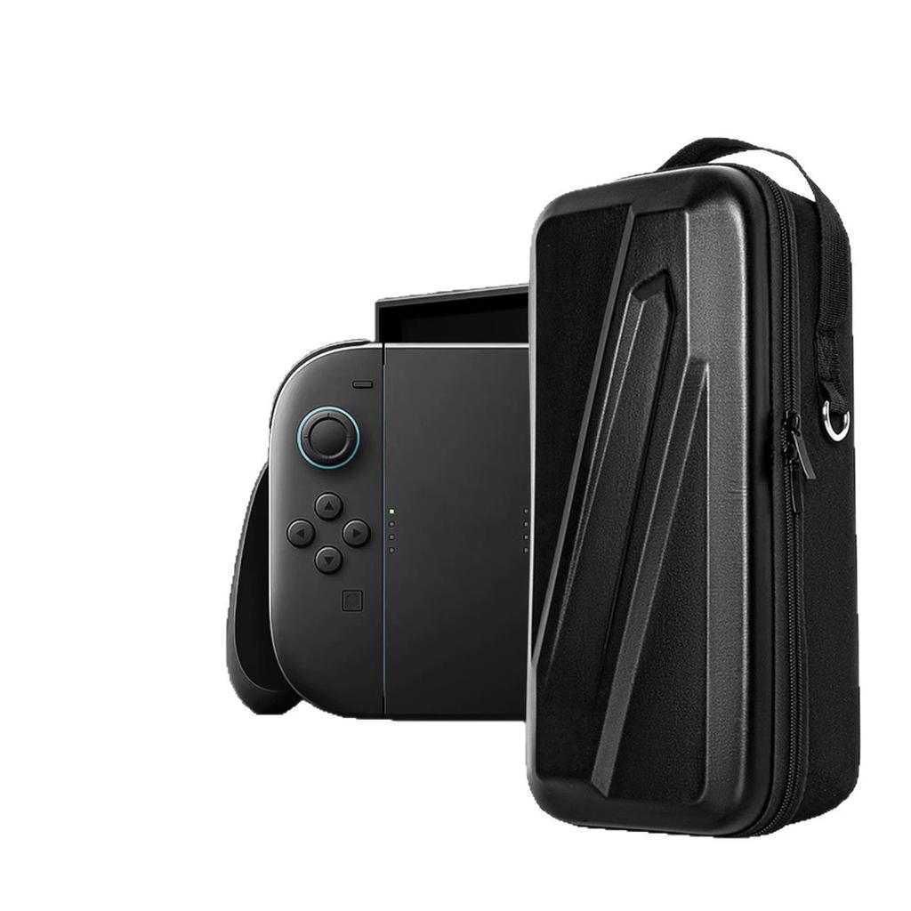 Hartschalen-Tragetasche für Switch, Vollständiges Set Schutz-Aufbewahrungstasche Tragbarer Reise-Organizer-Box für Switch 2 Konsole Spielzubehör