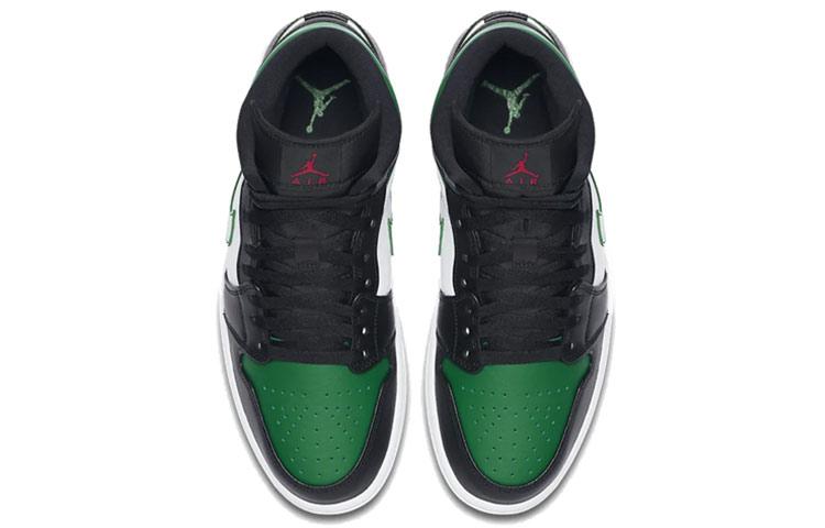 Jordan 1 Mid 'Green Toe' 554724-067