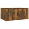 816517 vidaXL Coffee Table Smoked Oak 80x50x36 Cm Engineered Wood