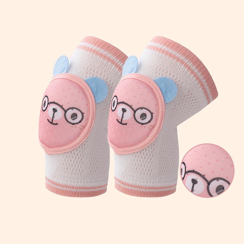 Spring And Summer Thin Baby Crawling Anti Fall Knee Pads And Protective Covers