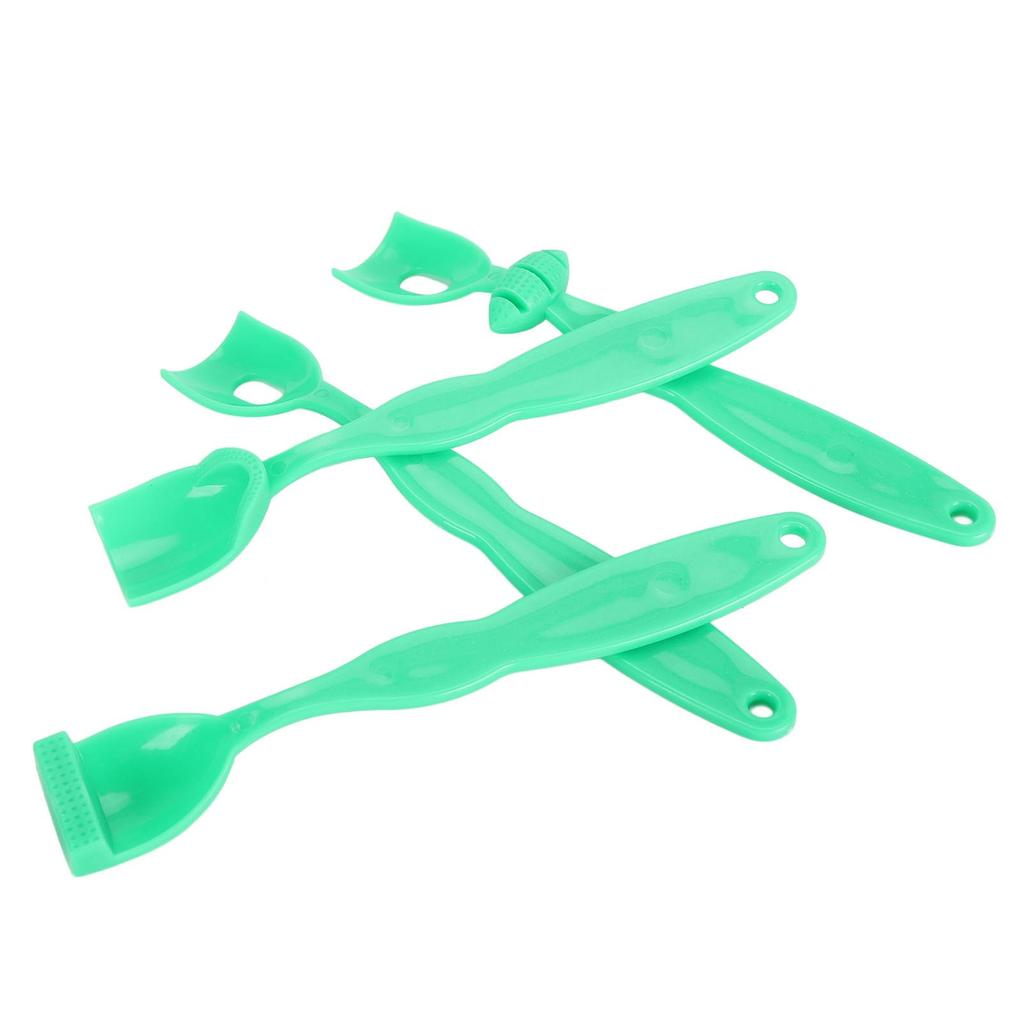 4 szt. Trener mięśnia języka Popraw elastyczność Lateralizacja Podnoszenie Narzędzie do treningu mięśni jamy ustnej na dyzartrię z pudełkiem do przechowywania