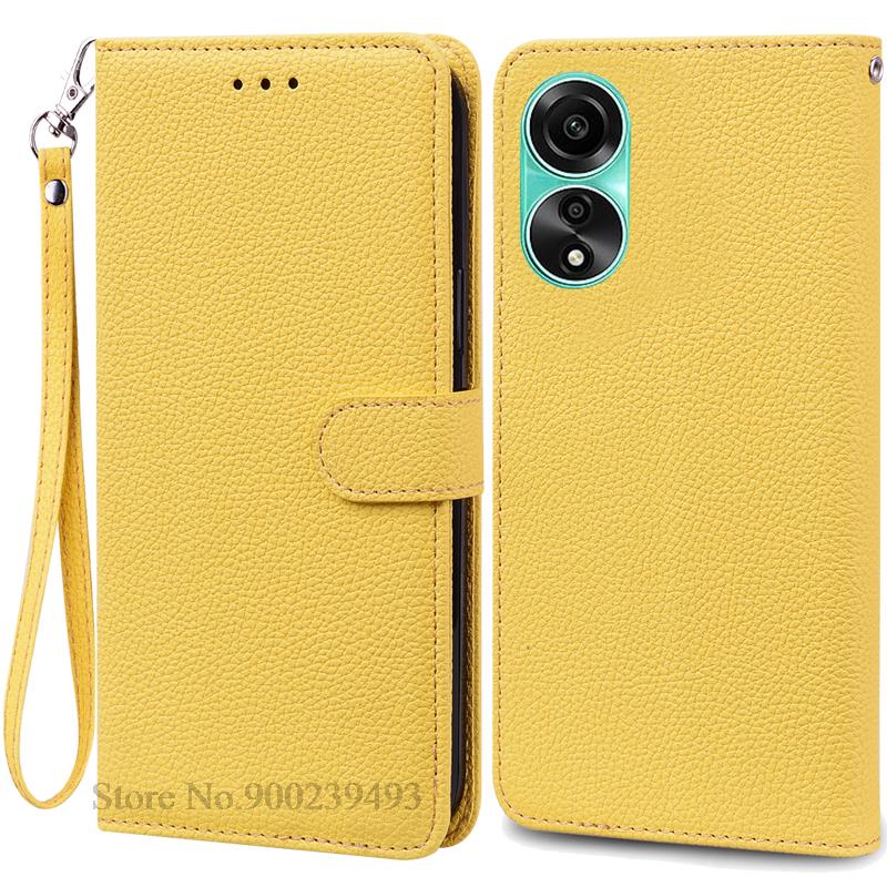 For OPPO A78 4G Case Leather Flip Wallet Case For OPPO A78 CPH2565 Phone Case For OPPO A78 5G CPH2483 CPH2495 Cover Fundas