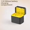 Heat Resistant Universal Batteries Charging Station For 5 7 Size Cells Type C Interfaces Intelligent Current Regulation