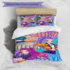 3pcs Duvet Cover Set (1*Duvet Cover + 2*Pillowcase, Without Core),KPop Demon Hunters Print Bedding Set, Bedroom Decor, All‑Season, Birthday Gift