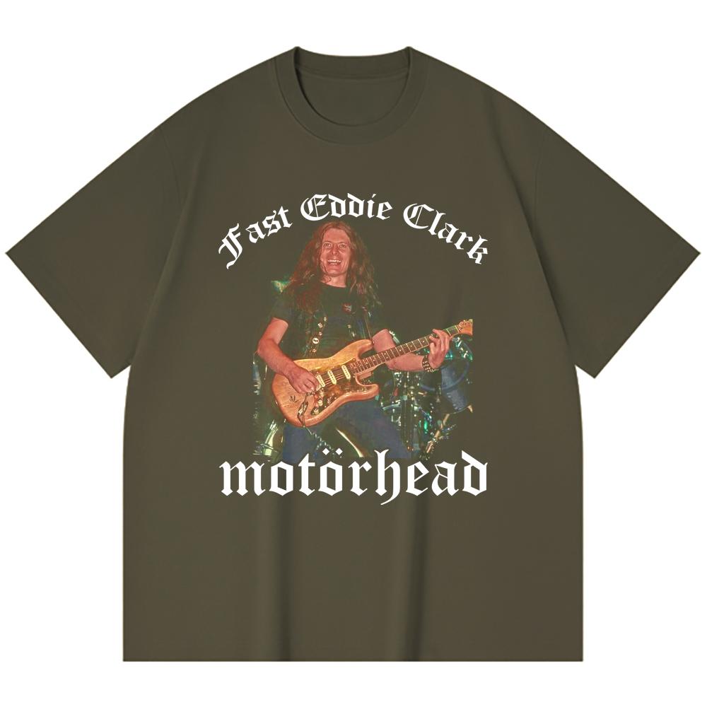 230 Gsm 100% Cotton Heavy Metal T-Shirt Rock Band Popular Music Print Unisex Heavy Cotton T Shirt