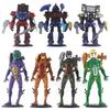 Titan Clock Man Figuras Pvc Model Skibidi Toilet Man Game Action Toy Figures Boys Children'S Birthday Gift