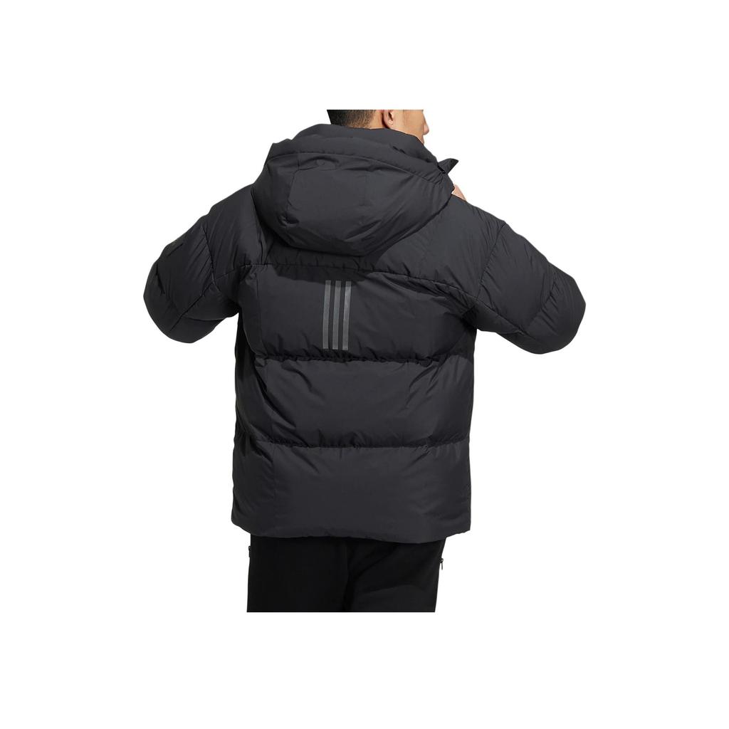 New Adidas Down Jacket Unisex Black HN2134