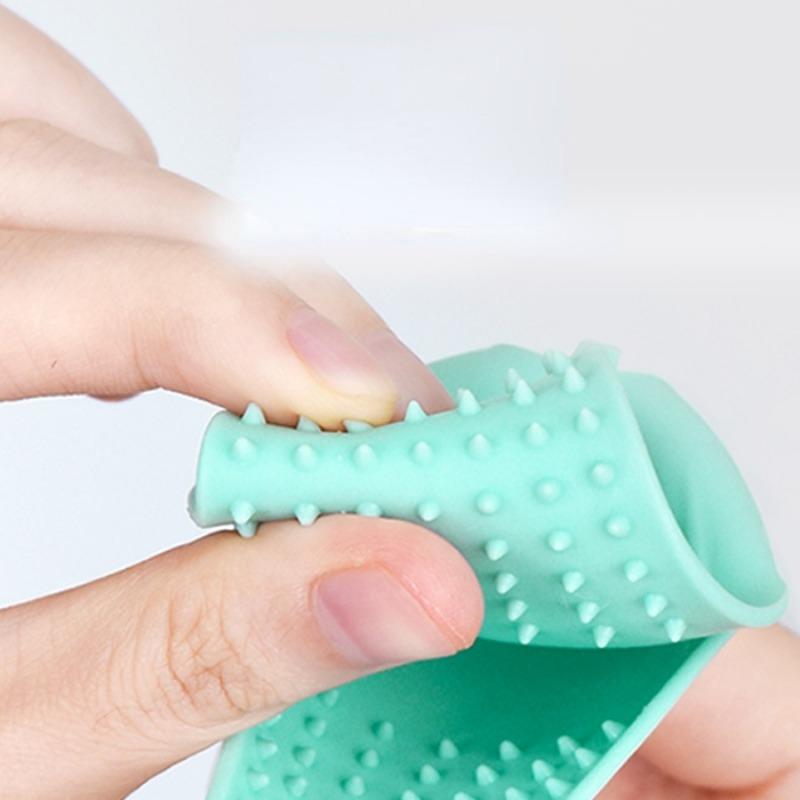 4PCS Multi-functional Silicone Cat Foot Cover Anti-cat Injury Cleaning Bath Tool Bath Foot Cover Dog Shoe Cover Cat Claw Cover