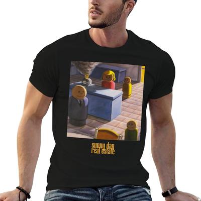 SUNNY DAY REAL ESTATE Premium T-Shirt t shirts für Mann Baumwolle weich Grafik-T-Shirts für Mann t s