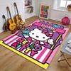 Custom HelloKitty Mat Personalized Name, Polyester Washable Indoor Entryway Rug, Gift for Christmas, Easter, Thanksgiving Day