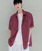 Nod You Check Boxy Half Street Shirt [Red]