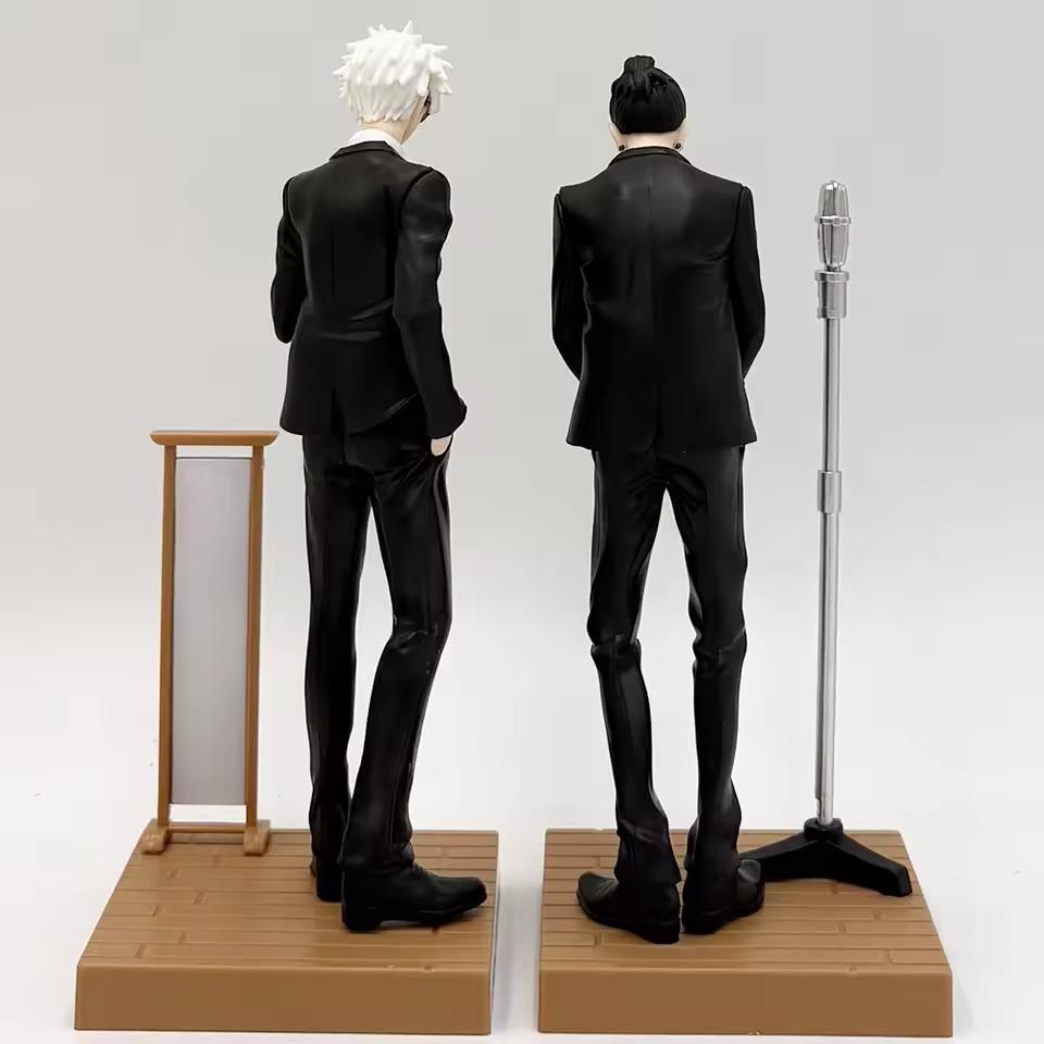 In Stock 17CM Jujutsu Kaisen DIORAMA Satoru Gojo Geto Suguru Suit Ver. Anime Figure Model Boxed Toys Figurine Birthday Gifts