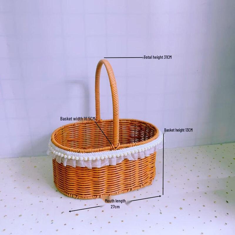 Ceramic Picnic & Storage Basket
