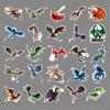 Evil Dragon Cartoon Animal Stickers - 100 Decorative Pieces for Laptop, Suitcase, Car, and Scooter