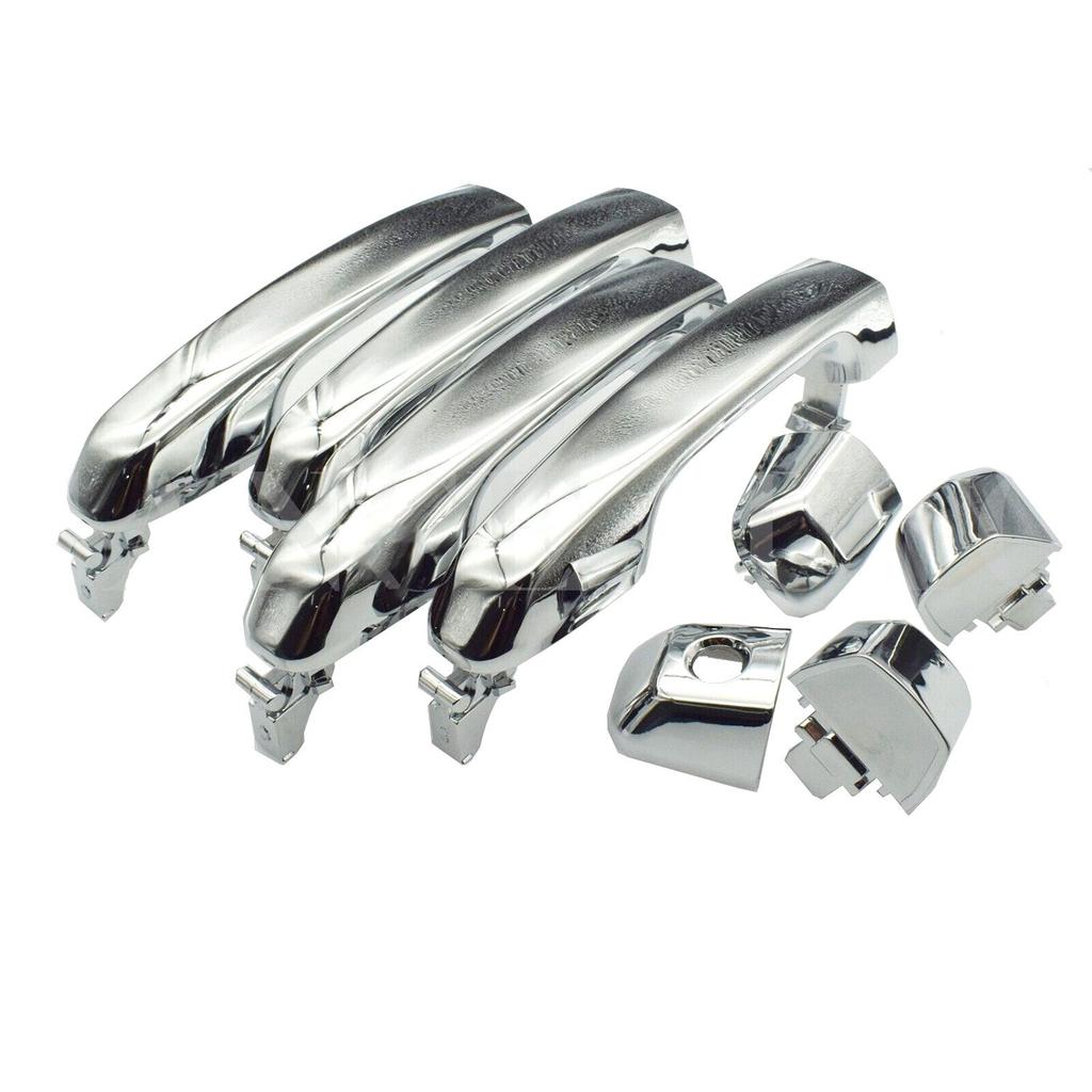 4pcs Chrome Front Rear Left Right Outside Door Handle For 4Runner 2010-18 69211-60090