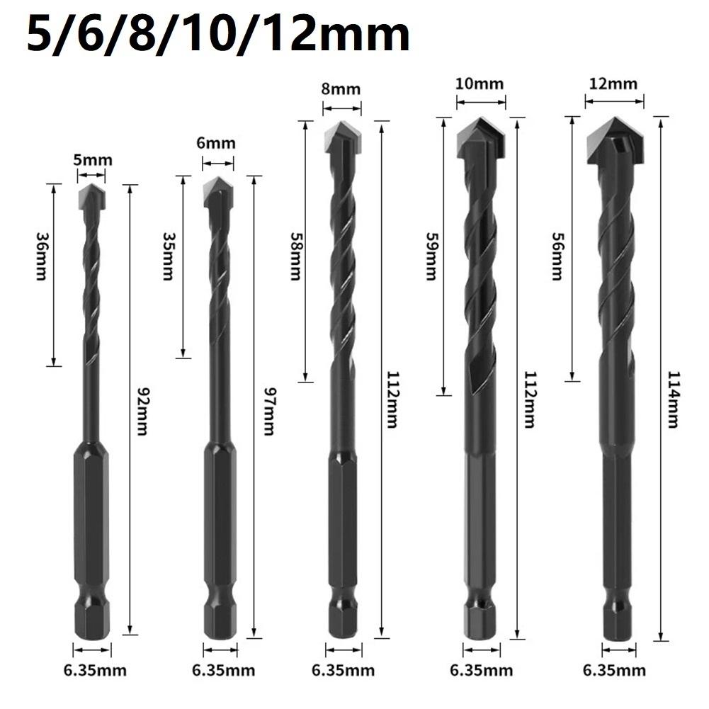 Smooth and Accurate Multifunctional Carbide Drill Bits for All Drilling Tasks