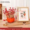 Spring Festival Ceramic Persimmon Decoration Set