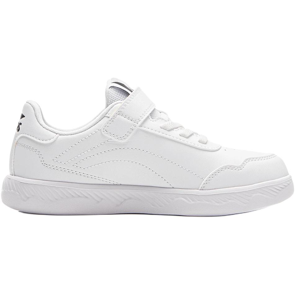 Li Ning Kids Comfortable Versatile Durable Low-Top Sneakers Kids Sneakers White YKNV073-1