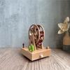 A25F-Wooden Dancer Music Box Musical Box Rotary Musical Box Home Decoration Birthday Gifts Valentine Gift