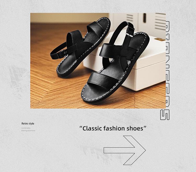 Men's Dual-Use Non-Slip Soft Sole Sandals - Summer 2026 Versatile Beach Shoes & Casual Slippers Trendy Design