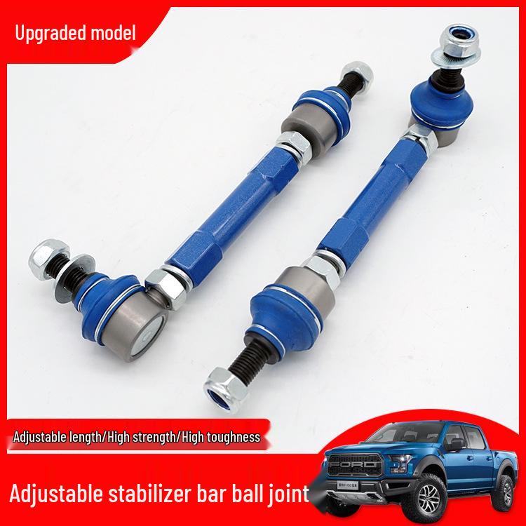 Front Adjustable Sway Bar Ball Joint for Raptor F150 Off-Road Upgrade
