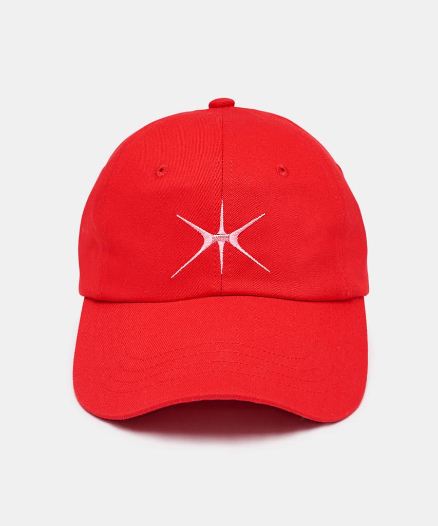Yunse Hatch Cotton Cap (Red)
