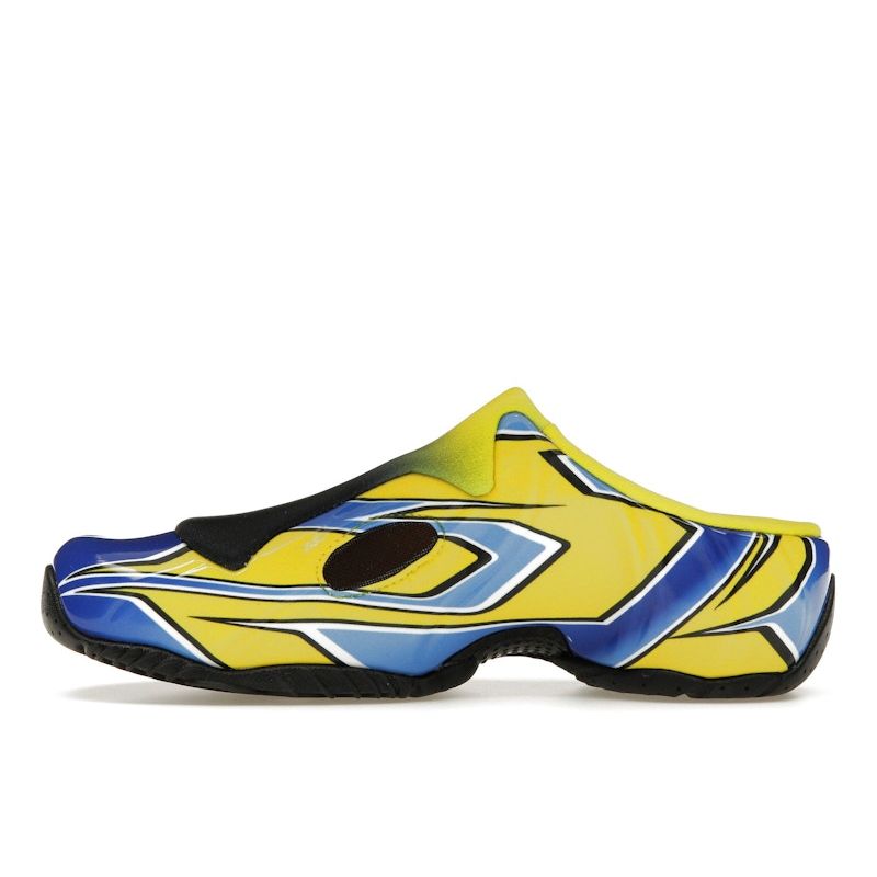 Supreme X Nike Clogposite Opti Yellow Blue Unisex Sneakers White Black FN0289-700