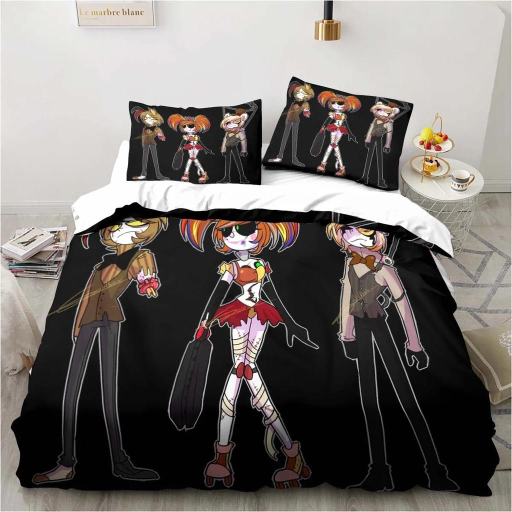 Copripiumino Federa Set Biancheria da Letto Droni Assassini Cartoni Animati Decorazione Camera da Letto Adulto Ragazzo Ragazza Bambini Singolo Matrimoniale Taglia Grande