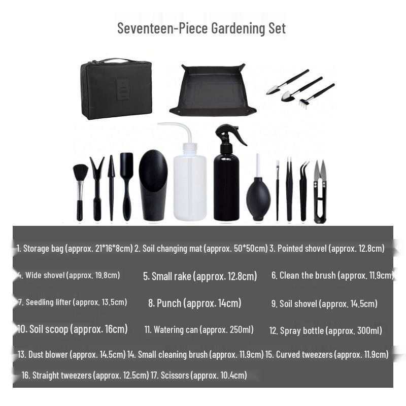 Succulent Plant Care Gardening Tool Set