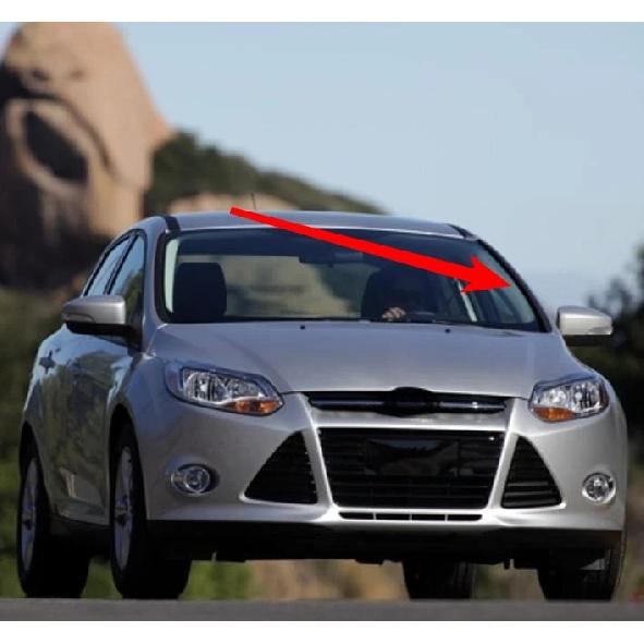 1 o 2 Pezzi Striscia di Finitura Stampata per Parabrezza per Ford Focus 2012-2015 BM51A03195AD Guarnizione in Gomma per Parabrezza Anteriore