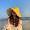 Women's Summer Sun Hat, Sun Protection Fisherman Hat, Versatile, UV-resistant, Large Brim, Makes the Face Look Smaller, Face-covering Sun Hat
