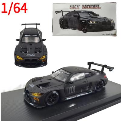 SkyModel Diecast 1:64 BMW M4 GT3 Car Model BMW Play Vehicles Collectible Model Cars Toys for Boys Gift