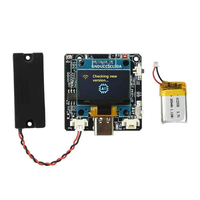 {YY28} SP32-C3 Development Board AI Dialogue Voice Module AI Voice Sensor Module With 0.96 Inch Screen For Deepseek/Xiaozhi