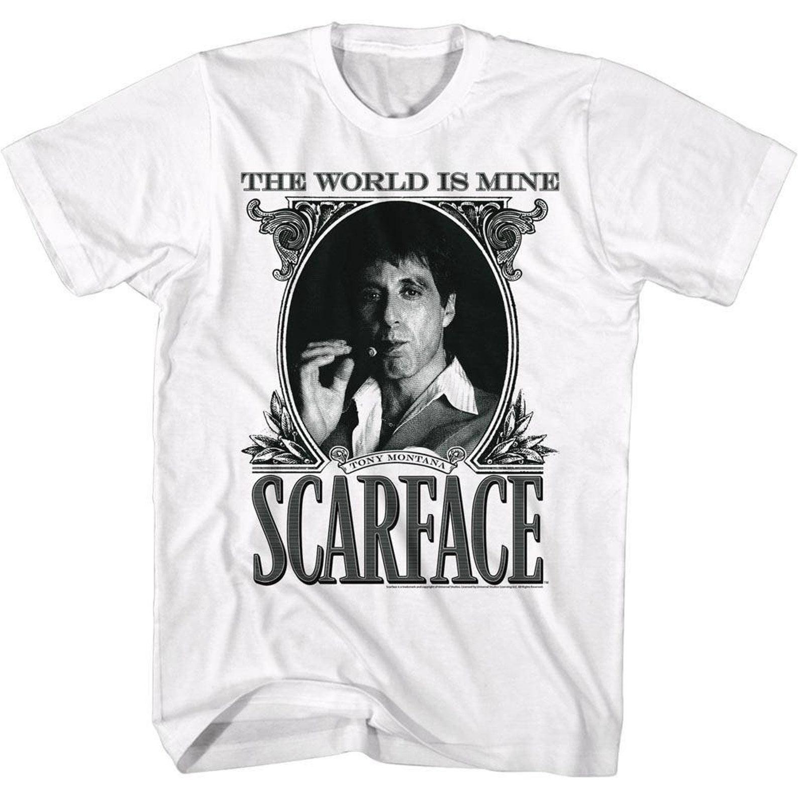 Scarface Dollarface White T-Shirt L