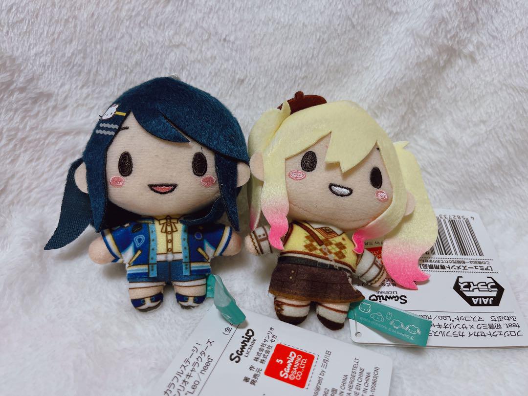 

Used Project Sekai Ichika Hoshino Saki Tenma Fuwapuchi Mascot Plush Set of 2