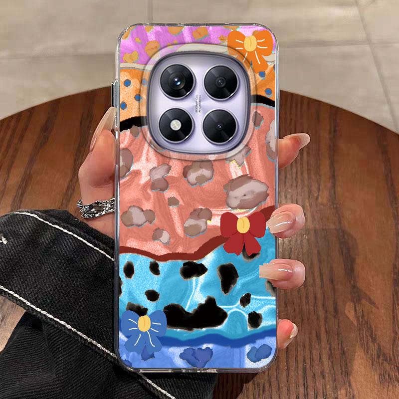 Case For Redmi Note 14 13 15 Pro 5G 13 13C 14C 15C A3 A5 Phone Cover Summer Vibes Funny Snow Mountain Bumper Protective Silicone