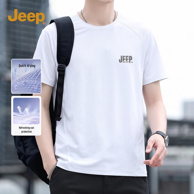 JEEP Men s Quick-Dry Sport T-Shirt L