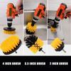 Electric Drill Scrubber Brush Power Brush Set Kit Car Soft Brush Drill Kit Bathroom Kitchen Auto Care Cleaning Tools