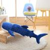 50-120cm Large Size New Style Blue Shark Plush Toys Big Fish Cloth Doll Whale Stuffed Animals Children Birthday Gift