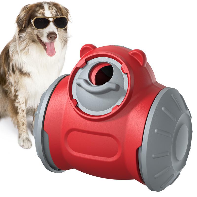 Dog Slow Feeder Treat Dispensing Wobble Toy
