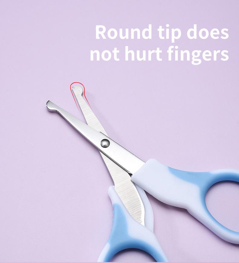 New Baby Care Cloth Bag Travel Set, Baby Nail Clippers Cartoon Set, Daily Travel Cleaning Products and Care Package