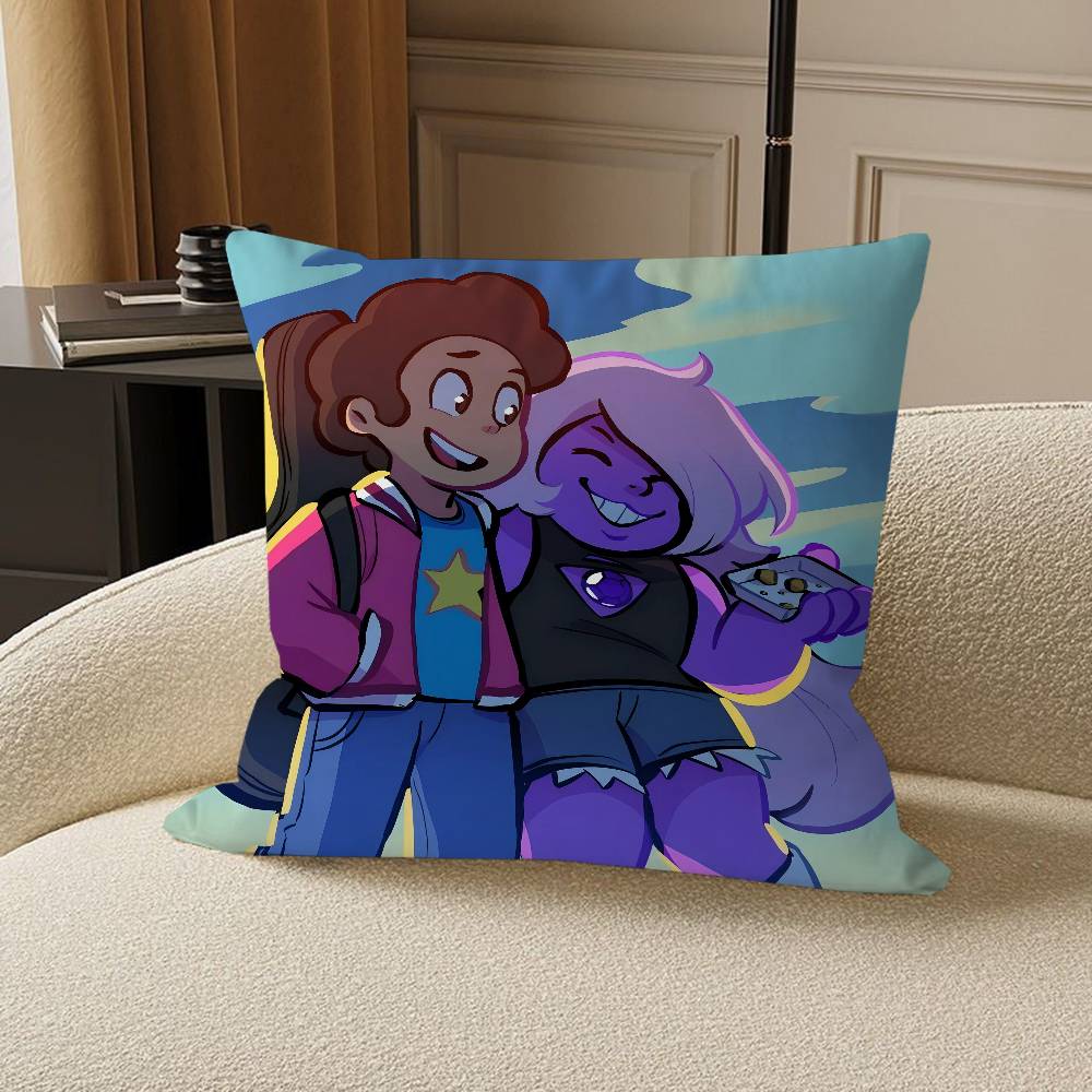 Steven Universe Pillowcase Toon Gift Cushion Cover Bedroom Home Sofa Chair Seat Decor Pillow Case