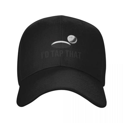 New I'd Tap That - Funny Golf Baseball Cap Fashionable Winter Hats for Unisex Beach Hat Designer Unisex Women's