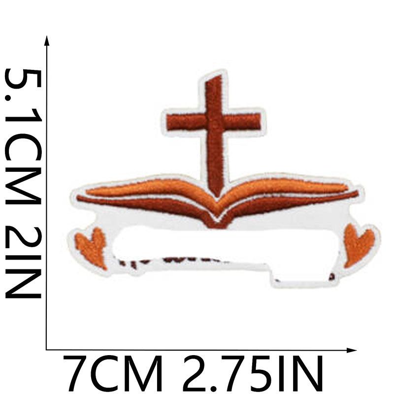 Energy Quotes Embroidery Cloth Sticker Flower Pigeon Patch Sticker Cactus Flower Pot Computer Embroidery Embroidery Sticker Ironing no. 16_3 pieces