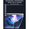RGB Color Changing Toilet Lid Sanitizer Automatic UV Sterilization Toilet Sensor Light  Travel