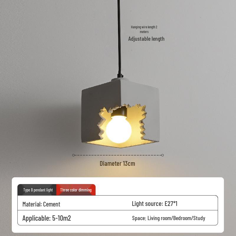 Wabi-Sabi Zen Pendant Light: Retro & Artistic Design for Restaurants, Living Rooms, and Bedrooms